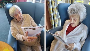 Redcar care home Residents receive Christmas letters from local school